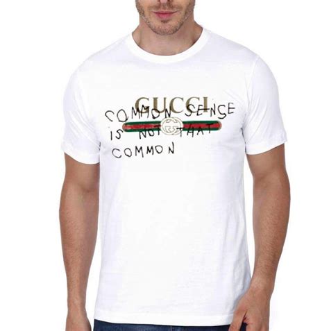 gucci t shirt common sense price|gucci jersey t shirt.